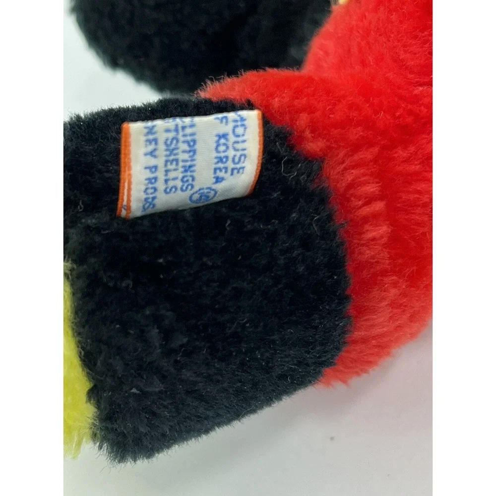 Vintage Mickey Mouse Plush Disneyland Walt Disney World Souvenir Stuffed Toy